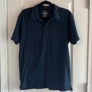 Navy men’s polo large